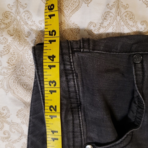 ❤️3/$30 Phistic gray bootcut jeans 28x33 - Picture 7 of 12